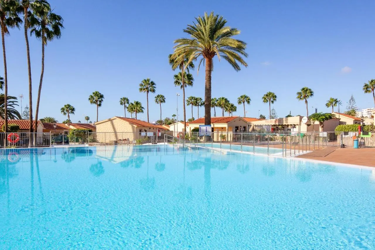 One Bedroom Bungalow With Shared Pool Furnished Terrace And Wifi At Playa Del Ingles Maspalomas 1 Km Away From The Beach